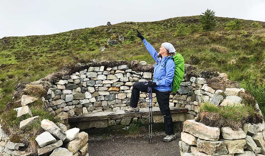 Becky Witt on the Great Glen Way